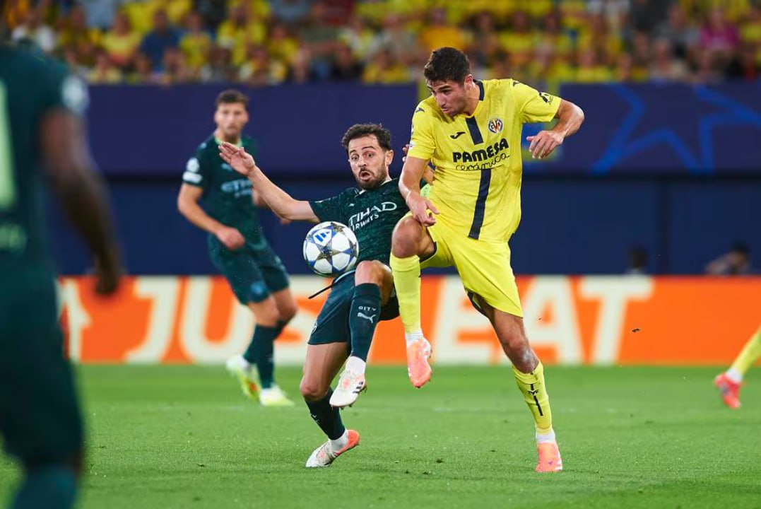 Villarreal vs Manchester City (02:00 &#8211; 22/10)